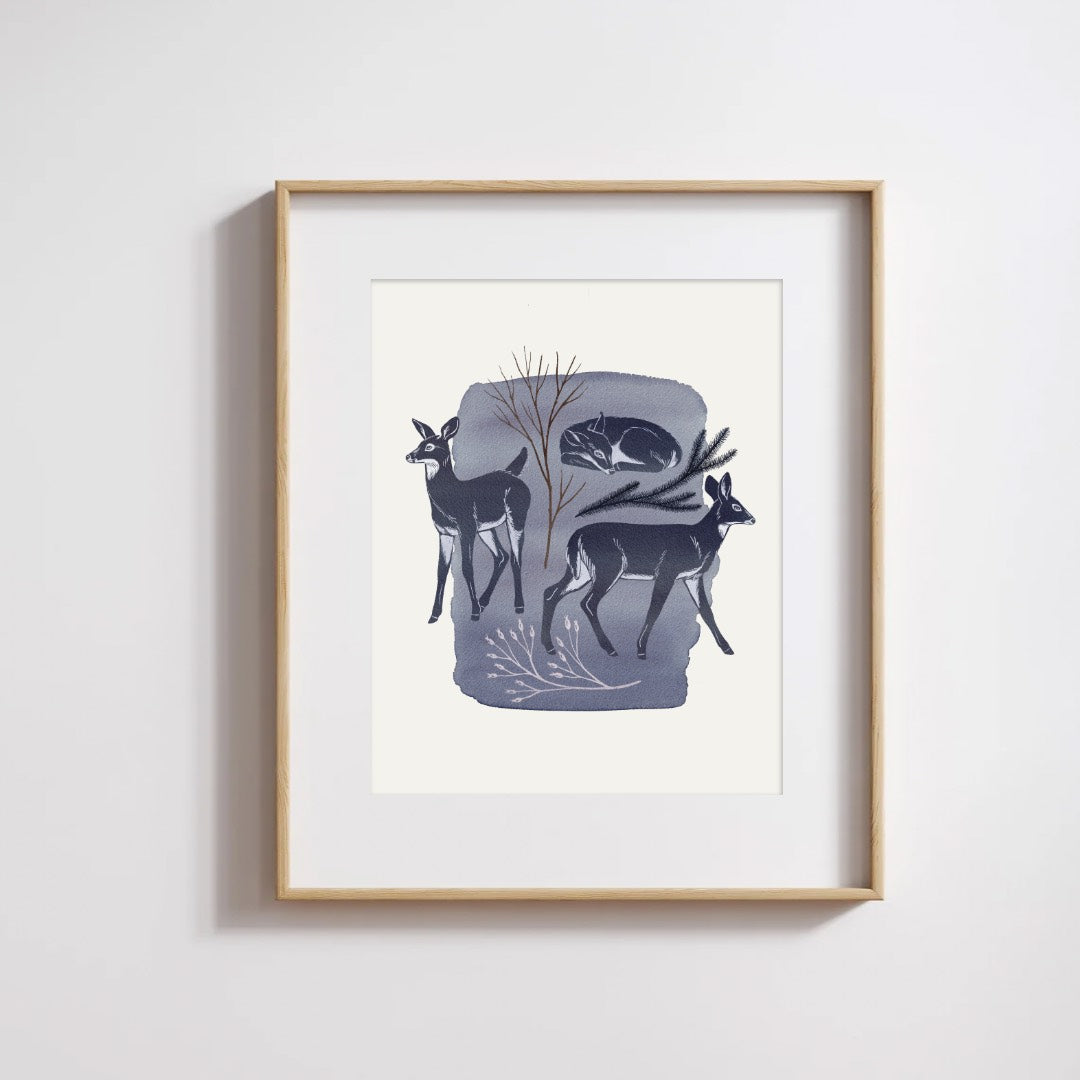 Among the Pines print - Spruce