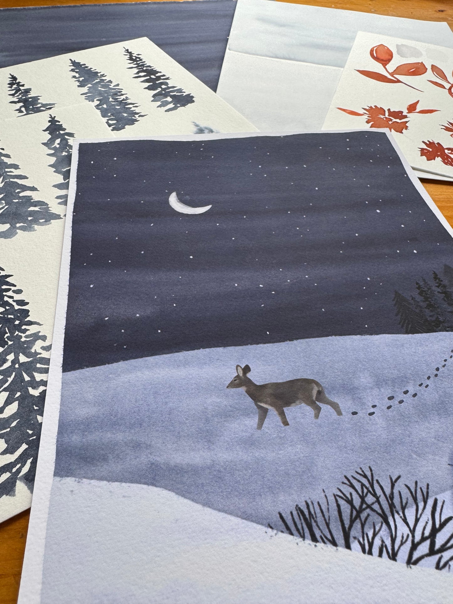 Brightly Shining Print - Deer