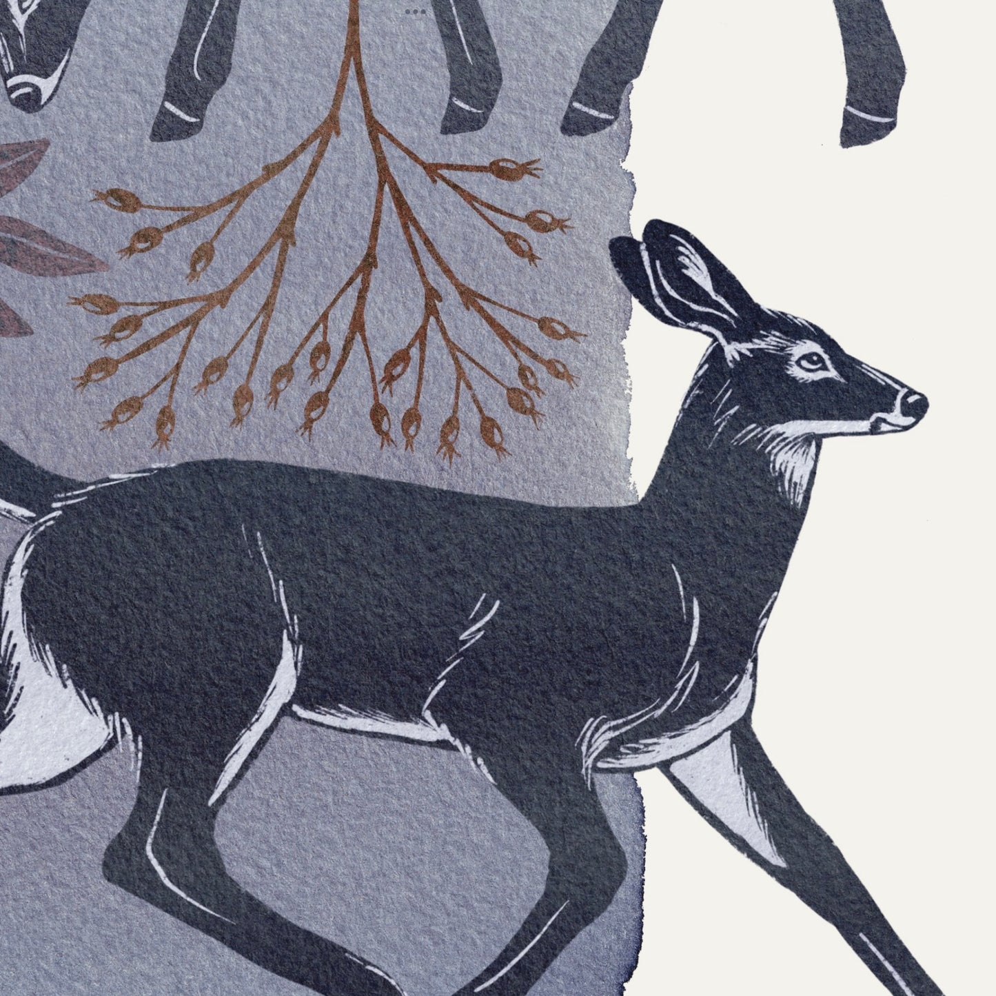 Among the Pines print - Pine